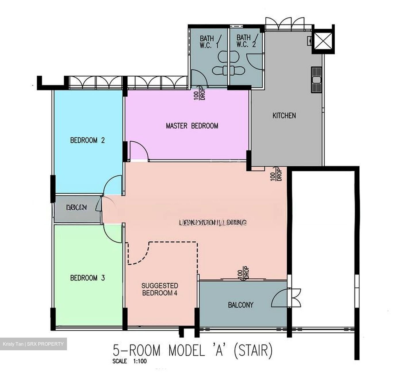 Blk 903 TAMPINES PALMSVILLE (Tampines), HDB 5 Rooms #508051321